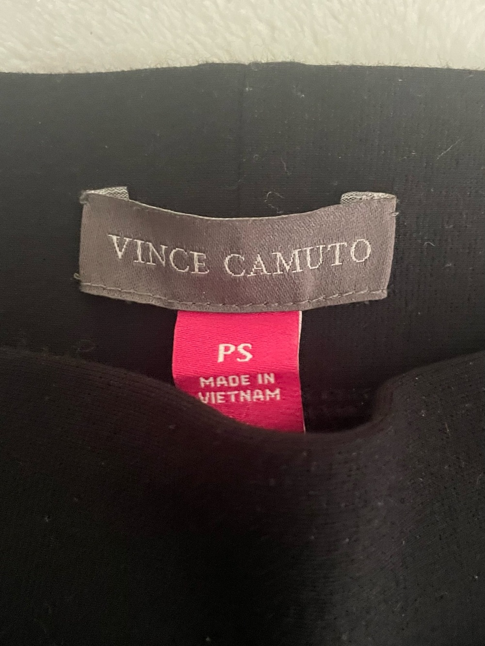 Vince camuto black ankle pants